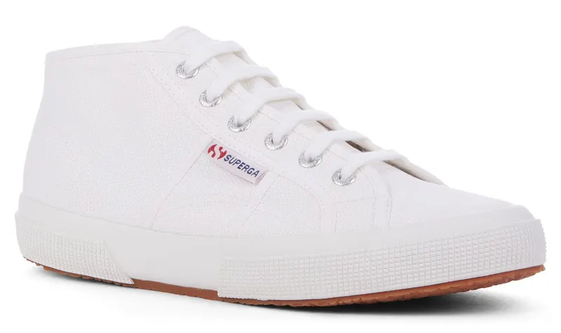 Superga 2754 Cotu Midtop White (S749)