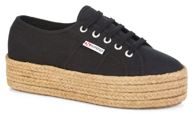 Superga 2790 Cotrope Black (S12643)