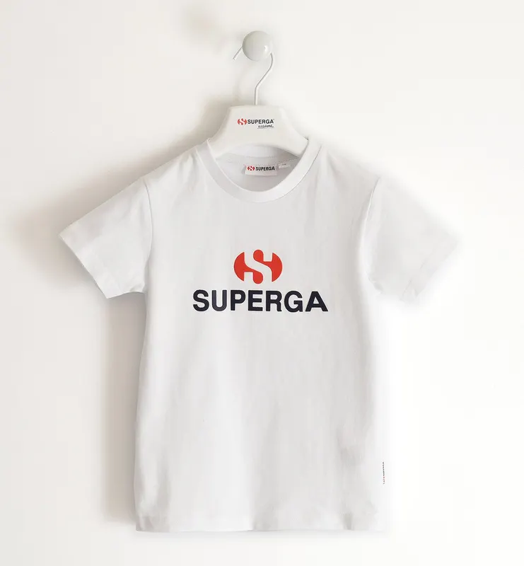 Superga Superga Kids T / Shirt White (S29893)