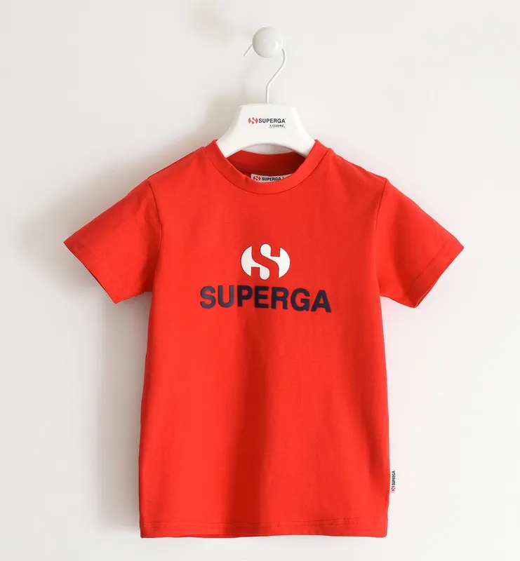 Superga Superga Kids T / Shirt Red (S29901)