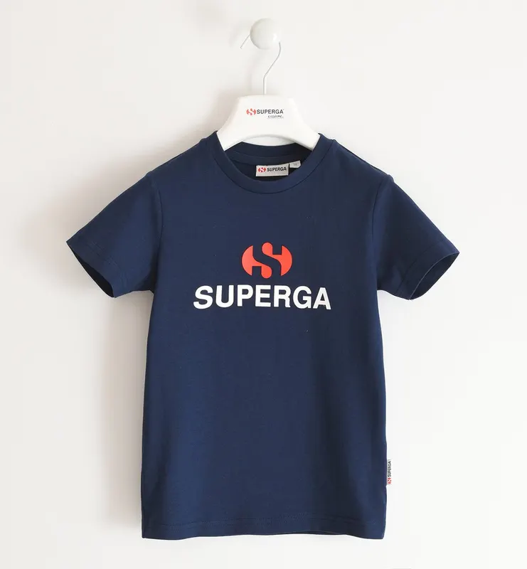Superga Superga Kids T / Shirt Navy (S29906)