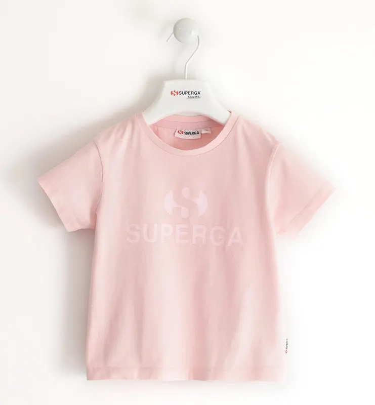 Superga Superga Kids T / Shirt Pink (S30025)