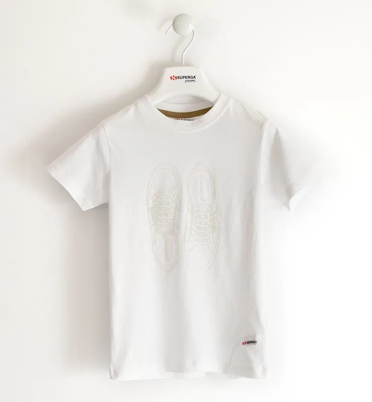 Superga Superga Kids T / Shirt White (S29972)