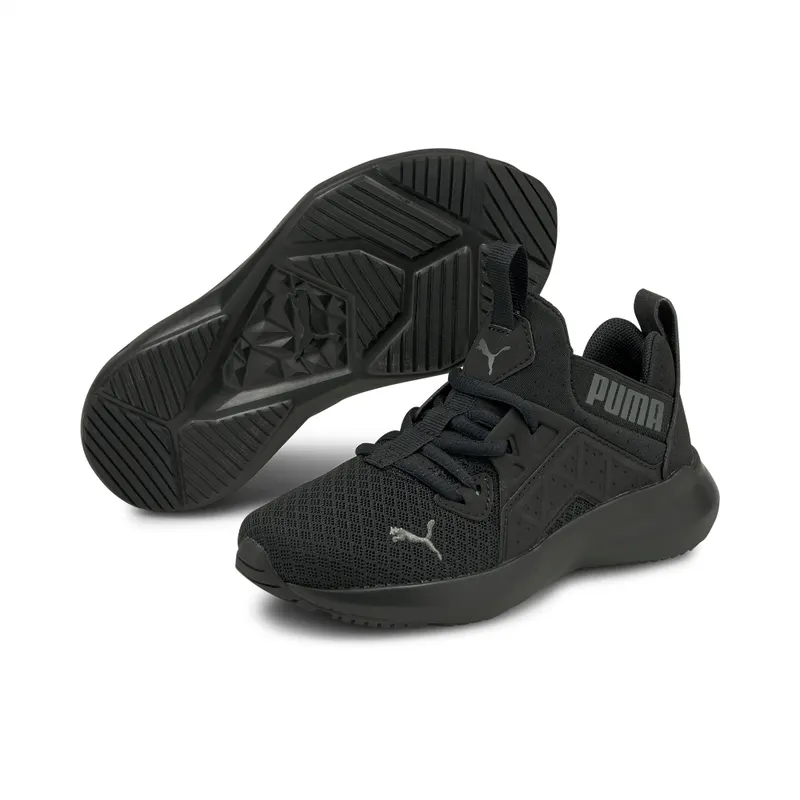 Puma Soft Enzo NXT kinderen Grijs/Zwart (195571-01)