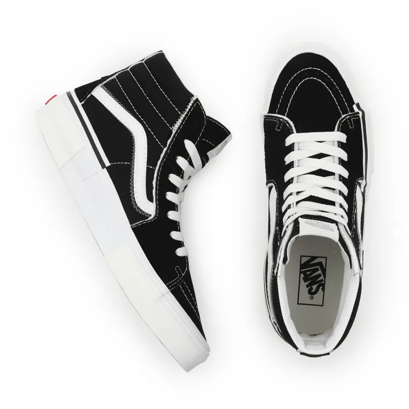 VANS Sk8-hi Reconstruct Zwart (VN0005UK6BT)