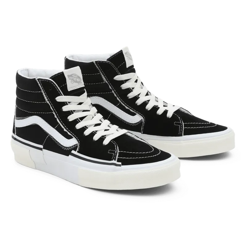 VANS Sk8-hi Reconstruct Zwart (VN0005UK6BT)