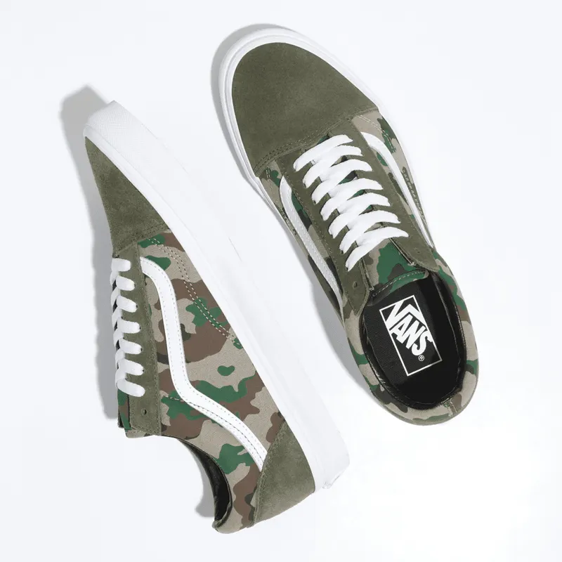 VANS Camo Old Skool Groen (VN0007NTY33)