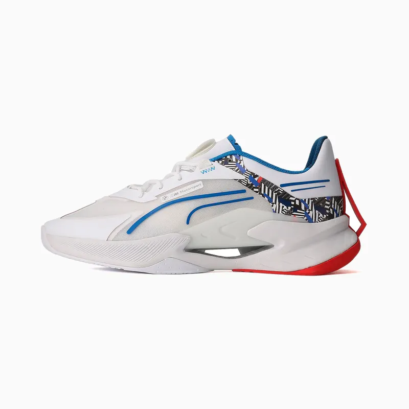 Puma BMW M Motorsport LGND Assembly Wit/Rood (307594-01)