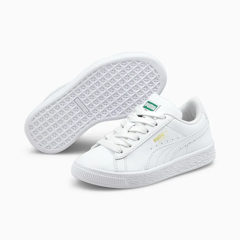 Puma Basket Classic XXI kinderen Wit (380570-01)