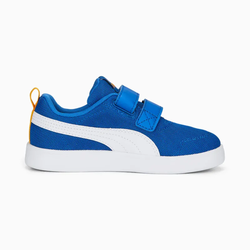 Puma Courtflex V2-sportschoenen met mesh Blauw/Wit (371758-14)