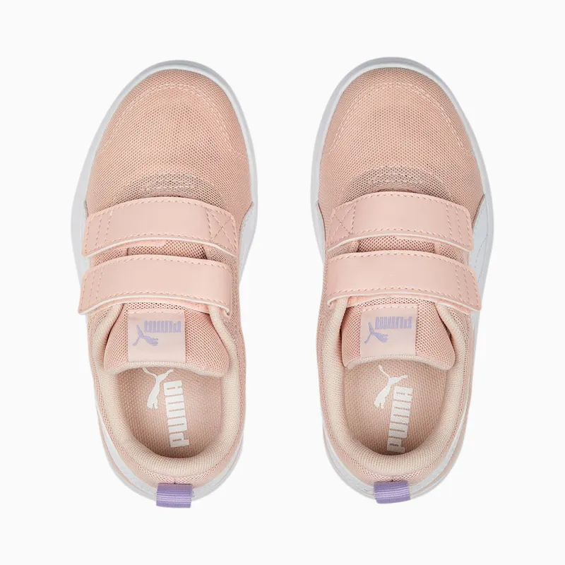 Puma Courtflex V2-sportschoenen met mesh Roze/Wit (371758-13)