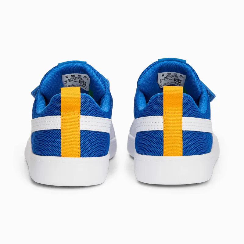 Puma Courtflex V2-sportschoenen met mesh Blauw/Wit (371758-14)