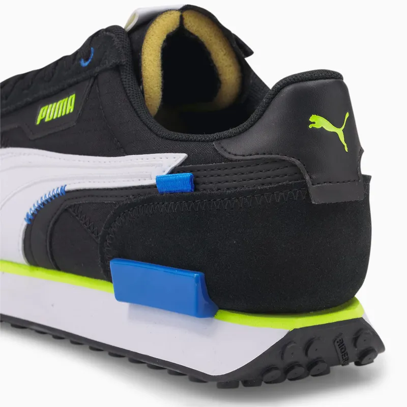 Puma Future Rider Displaced Wit/Groen/Zwart (383148-17)