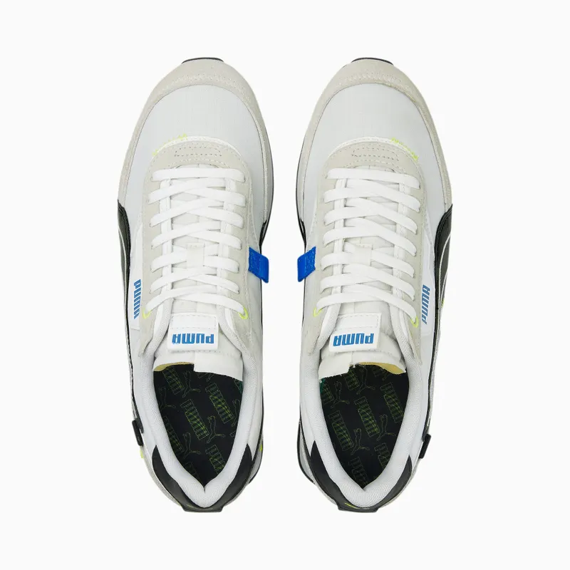 Puma Future Rider Displaced Wit/Blauw/Zwart (383148-18)