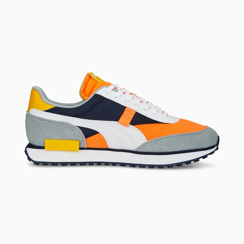 Puma Future Rider Play On Wit/Oranje (371149-92)