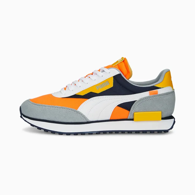 Puma Future Rider Play On Wit/Oranje (371149-92)
