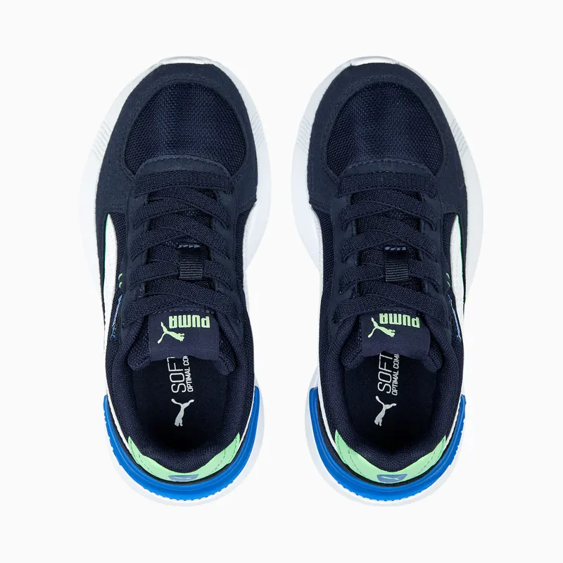 Puma Graviton AC kinderen Wit/Blauw/Groen (381988-16)