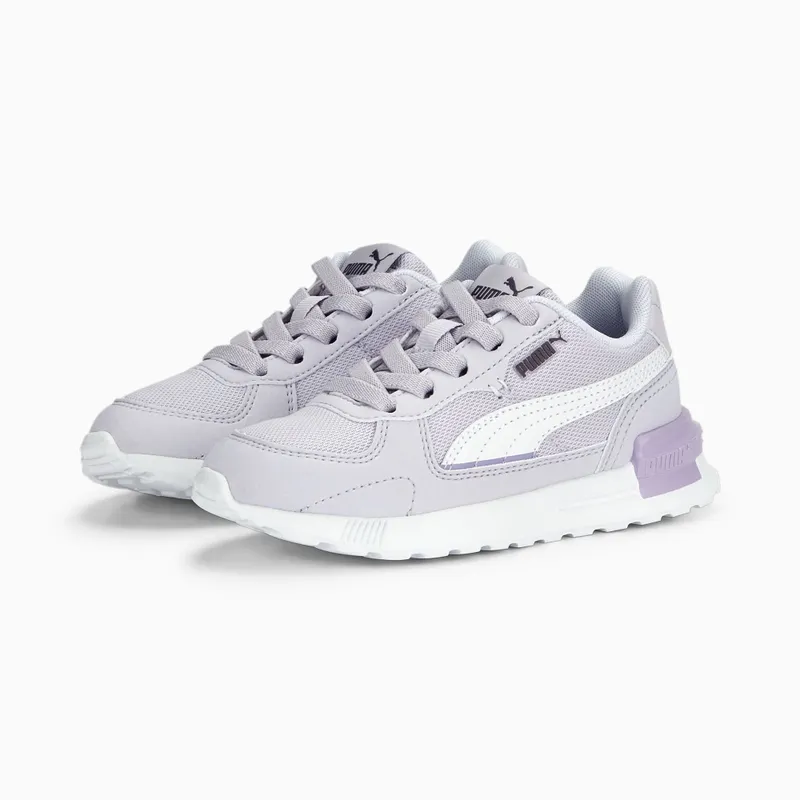 Puma Graviton AC kinderen Wit/Paars (381988-22)