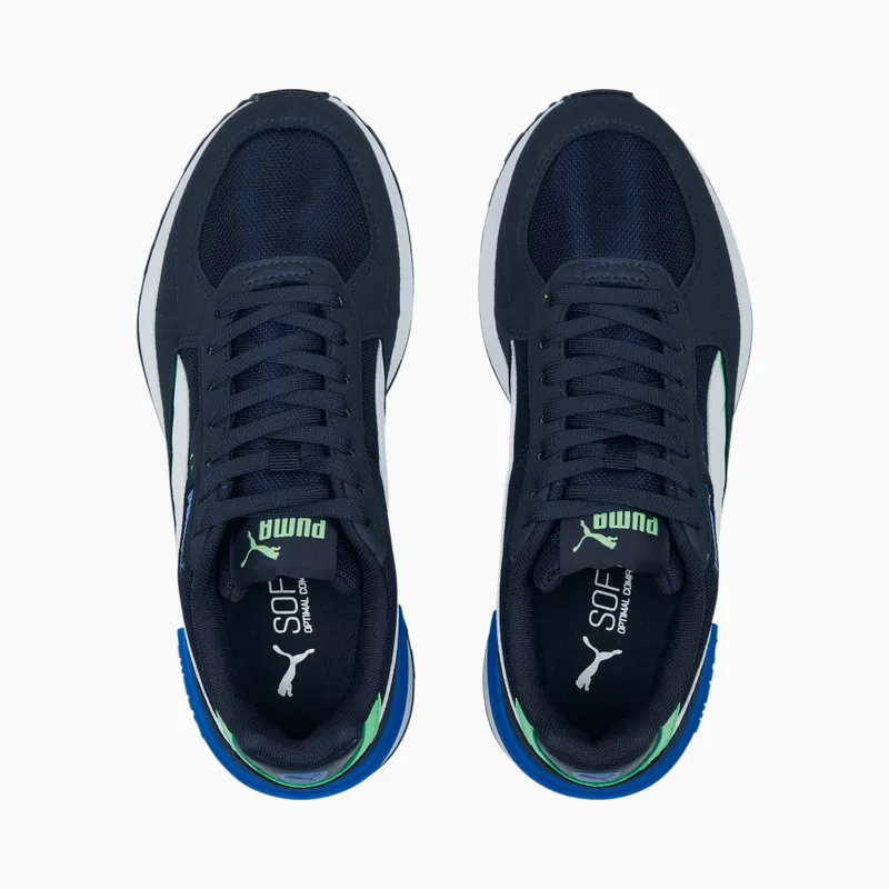 Puma Graviton Wit/Blauw/Groen (381987-16)