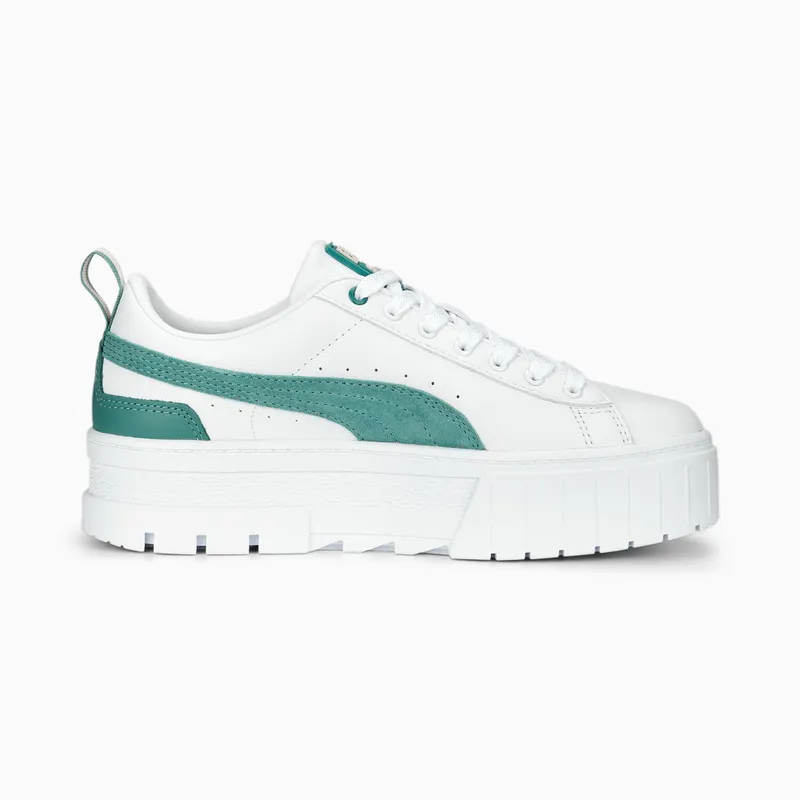 Puma Mayze Lth sneaker dames Wit (381983-26)