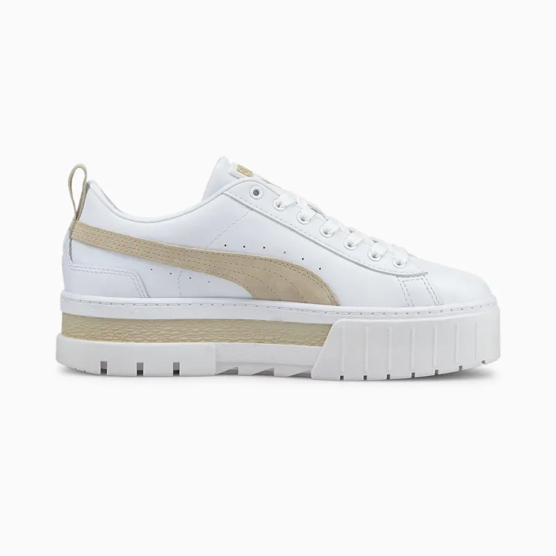 Puma Mayze Lth sneaker dames Wit (381983-02)