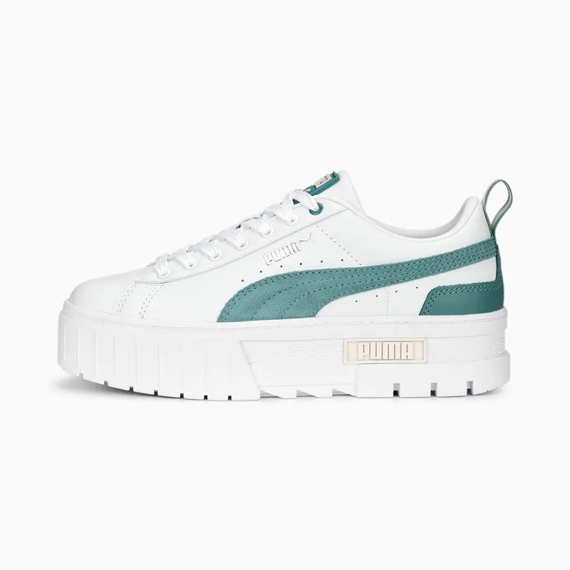 Puma Mayze Lth sneaker dames Wit (381983-26)