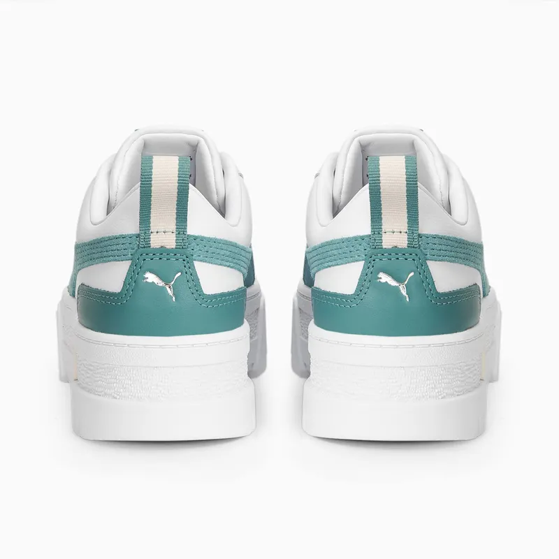 Puma Mayze Lth sneaker dames Wit (381983-26)