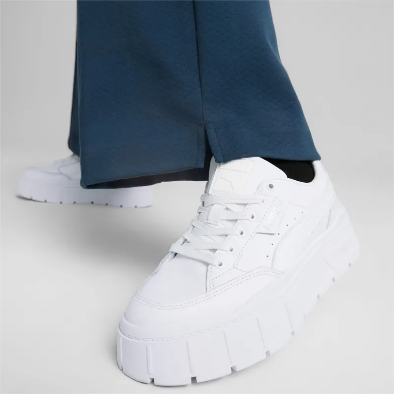 Puma Mayze Stack leren Wit (384412-01)