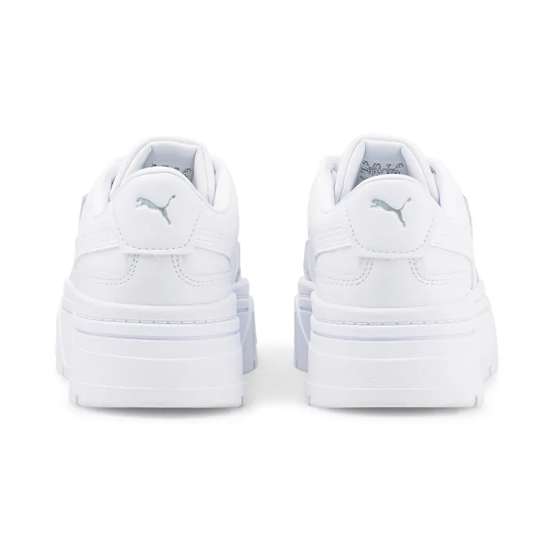 Puma Mayze Stack leren Wit (384412-01)