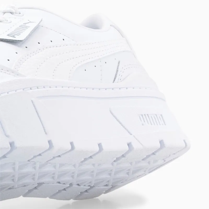 Puma Mayze Stack leren Wit (384412-01)