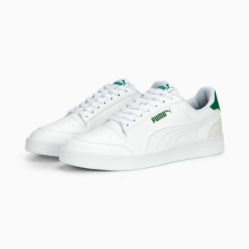 Puma Shuffle Wit/Groen/Grijs (309668-25)