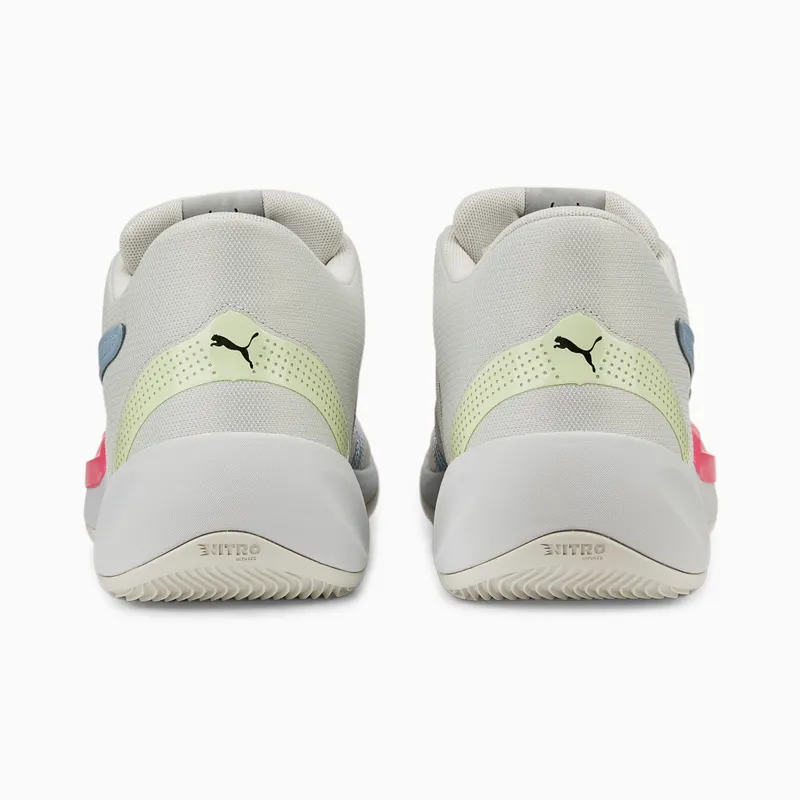 Puma Rise Nitro basketbalschoenen Roze/Grijs (377012-02)