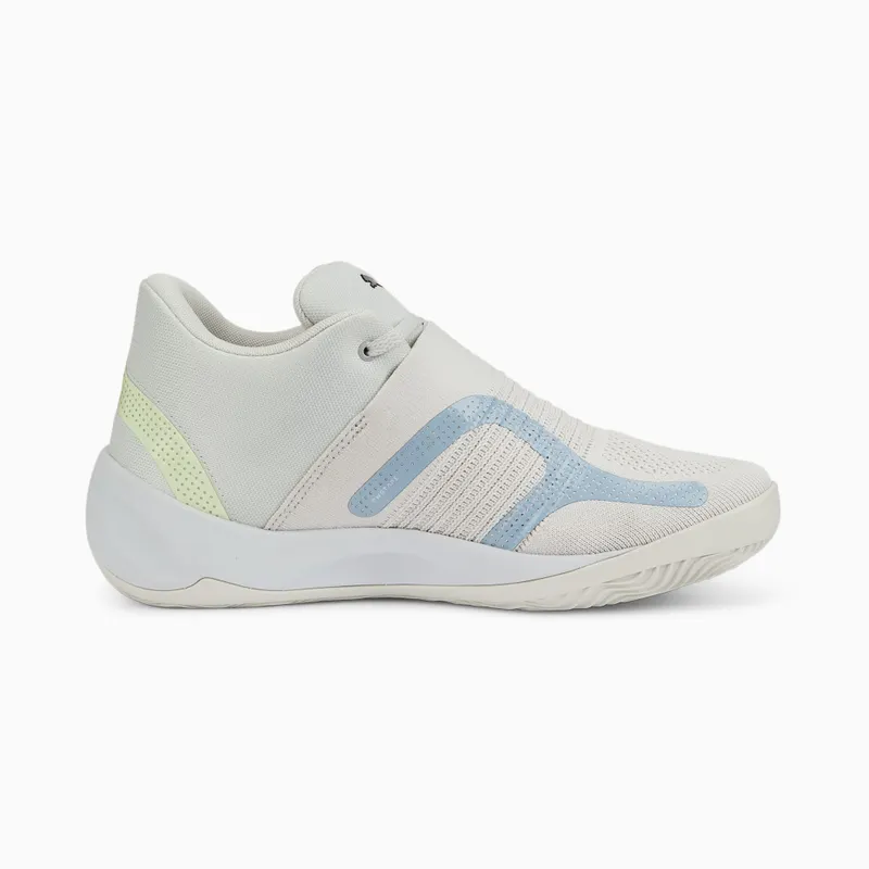 Puma Rise Nitro basketbalschoenen Roze/Grijs (377012-02)