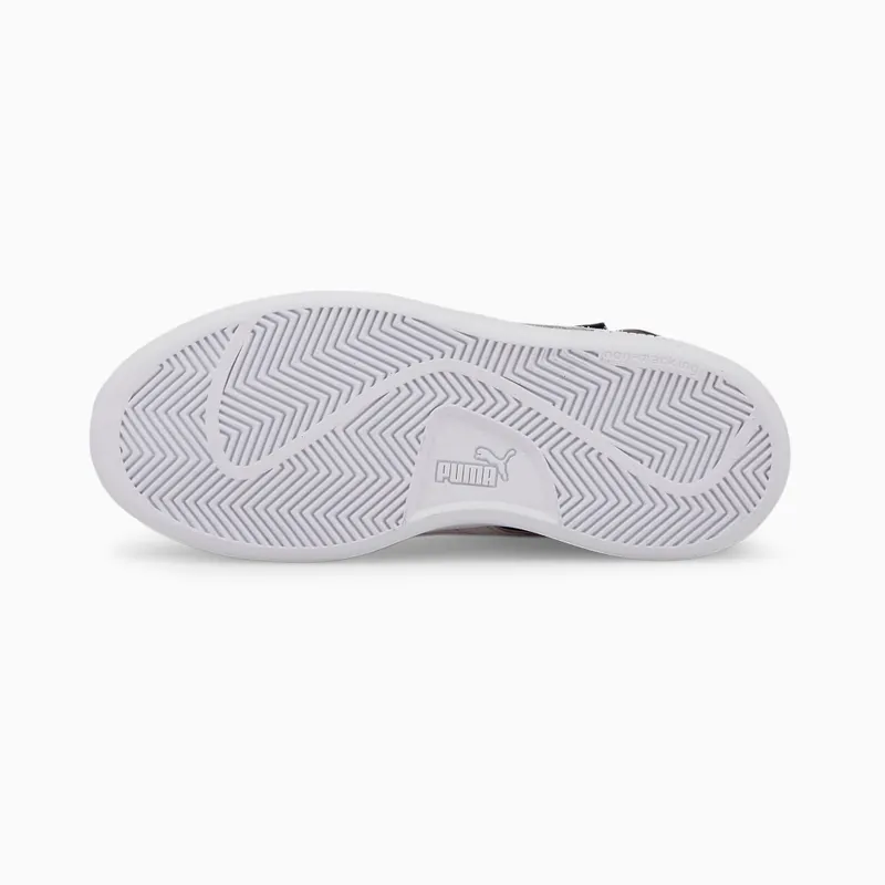 Puma Smash V2 Mid Fur V Wit/Zwart (366896-02)
