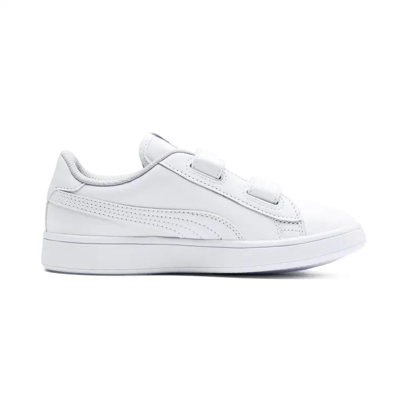 Puma Smash v2 Leather sportscchoenen Wit (365173-02)