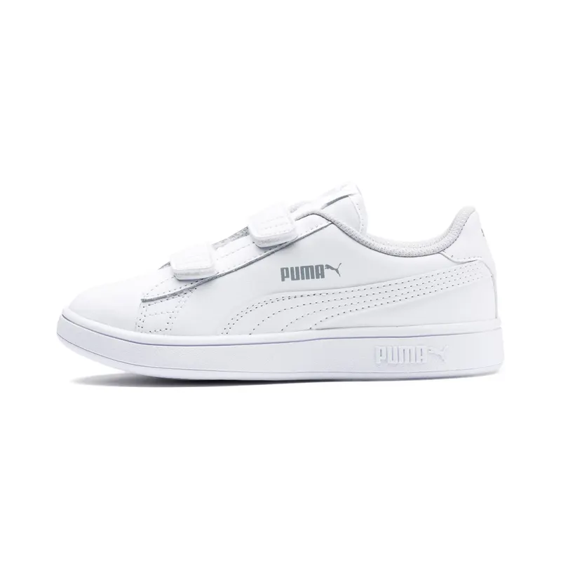 Puma Smash v2 Leather sportscchoenen Wit (365173-02)