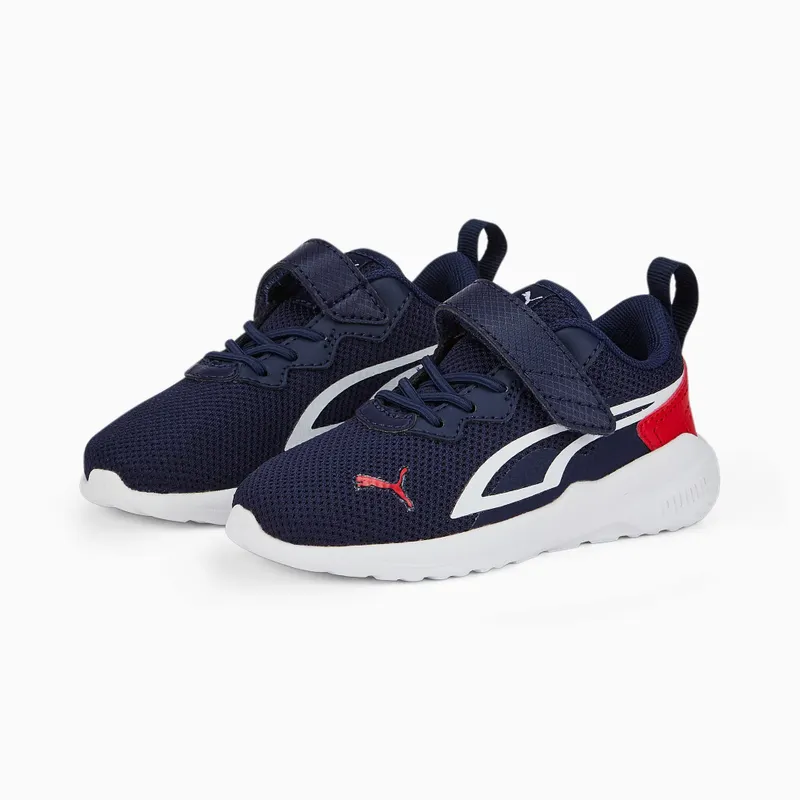 Puma All-Day Active met alternatieve sluiting Blauw/Rood/Wit (387388-07)
