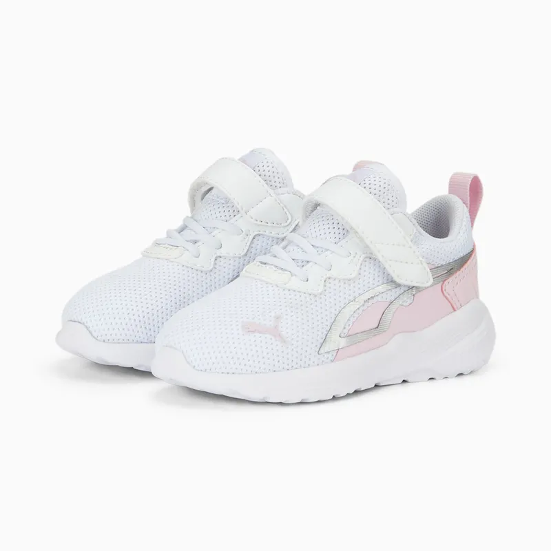 Puma All-Day Active met alternatieve sluiting Zilver/Roze/Wit (387388-11)