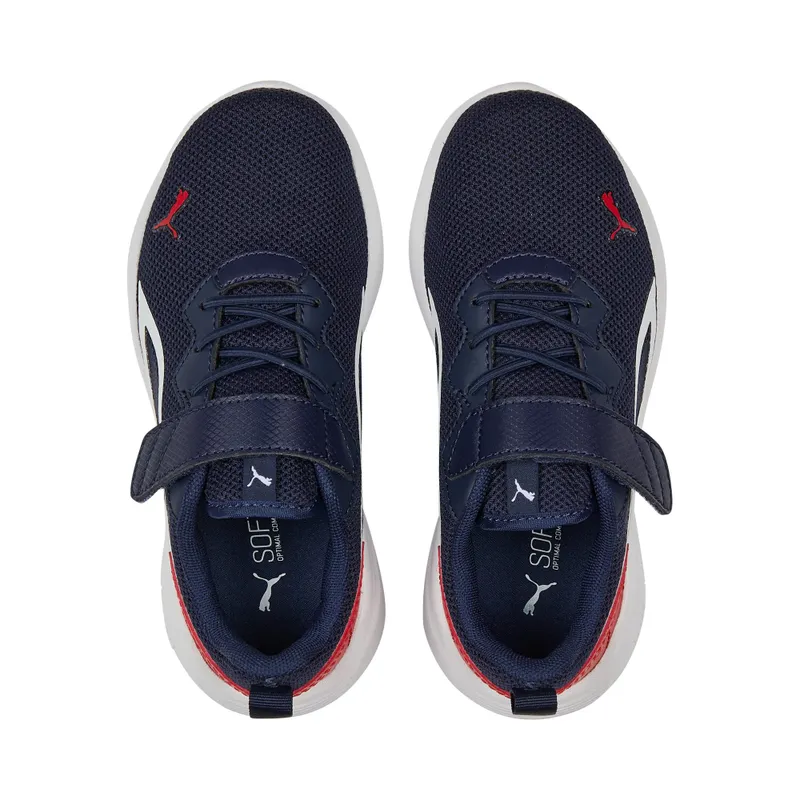 Puma All-Day Active met alternatieve sluiting Blauw/Rood/Wit (387387-07)