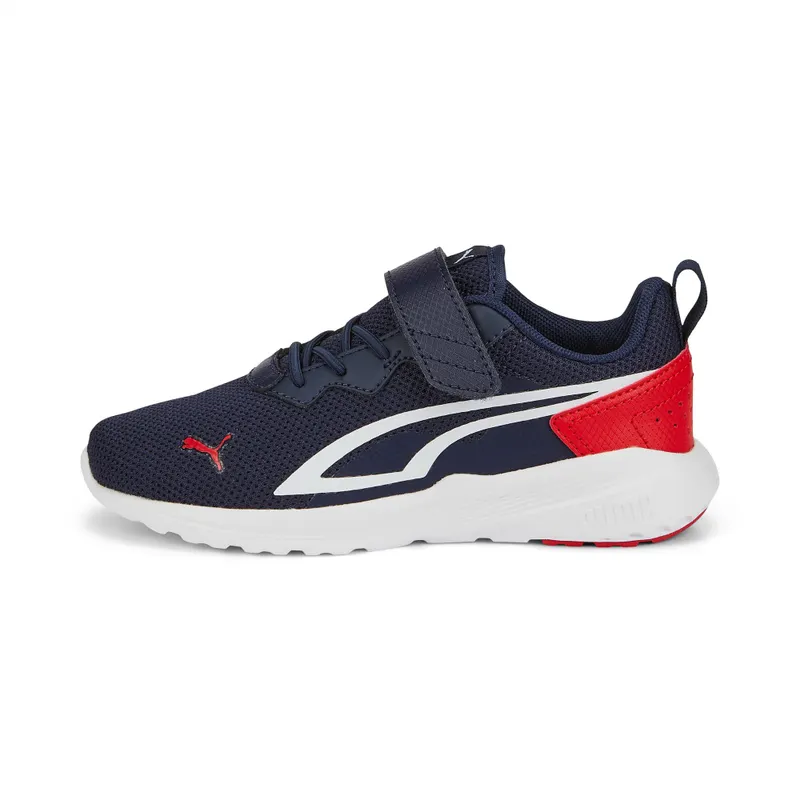 Puma All-Day Active met alternatieve sluiting Blauw/Rood/Wit (387387-07)