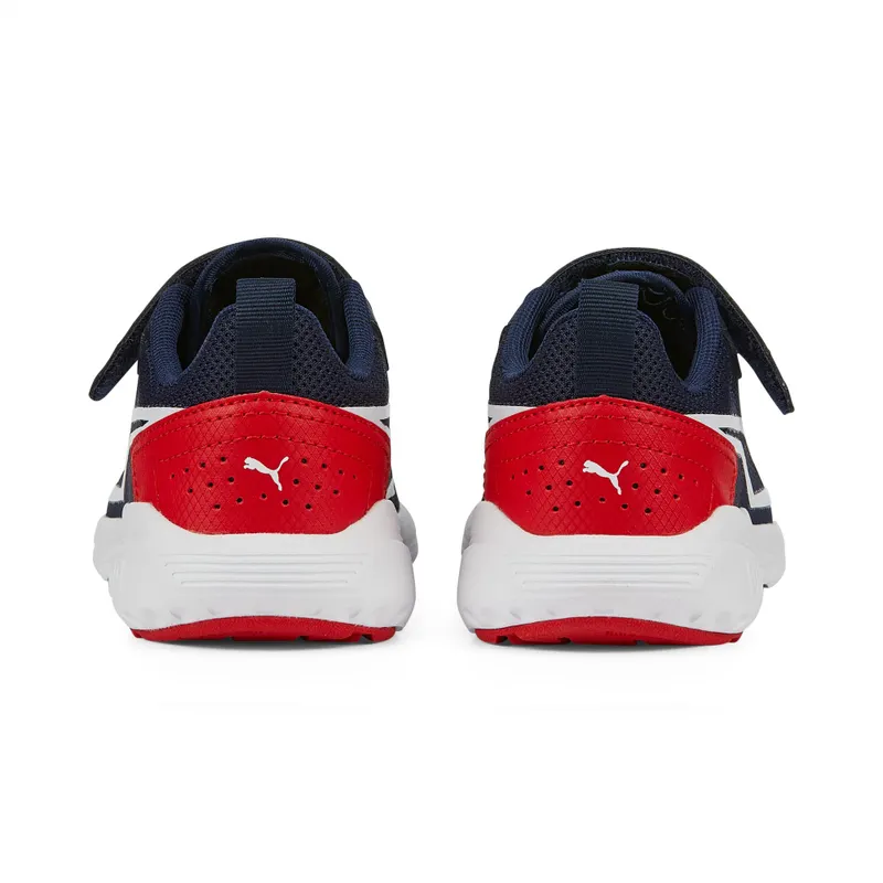 Puma All-Day Active met alternatieve sluiting Blauw/Rood/Wit (387387-07)