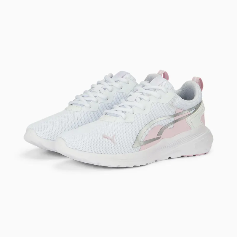 Puma All-Day Active Zilver/Roze/Wit (387386-11)
