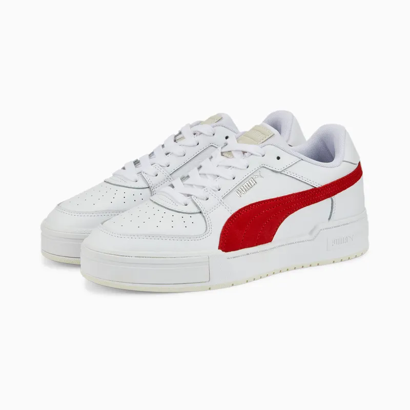 Puma CA Pro Suede FS Wit/Rood (387327-02)