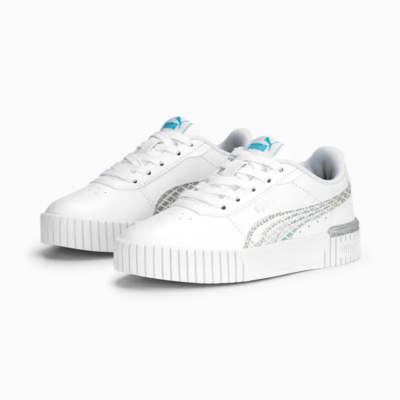 Puma Carina 2.0 Mermaid Zilver/Blauw/Wit (389743-01)