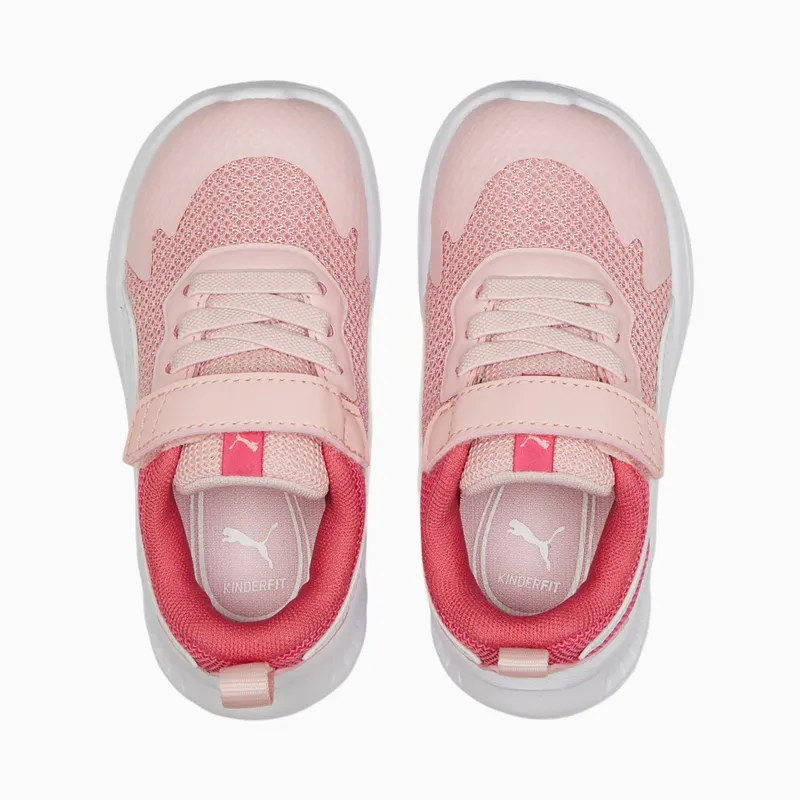 Puma Evolve Run mesh met alternatieve sluiting Wit/Bruin (386240-03)