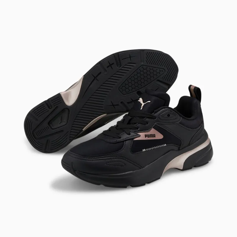 Puma FS Runner Metallic Zwart (388632-01)