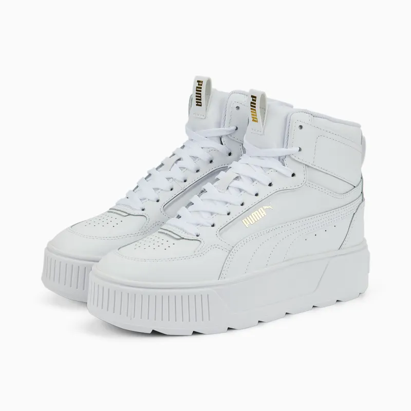 Puma Karmen Rebelle Mid Wit (387213-01)