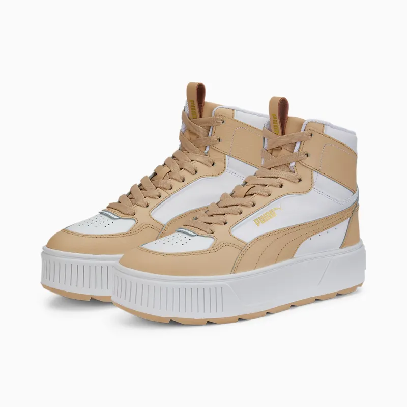 Puma Karmen Rebelle Mid Wit (387213-04)