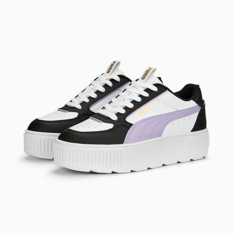 Puma Karmen Rebelle Dames Wit/Zwart (387212-09)