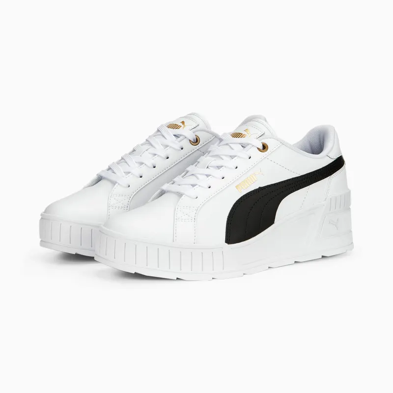 Puma Karmen Wedge Goud/Zwart/Wit (390985-02)